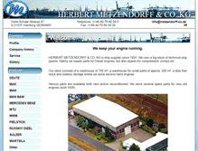 Tablet Screenshot of metzendorff-co.com